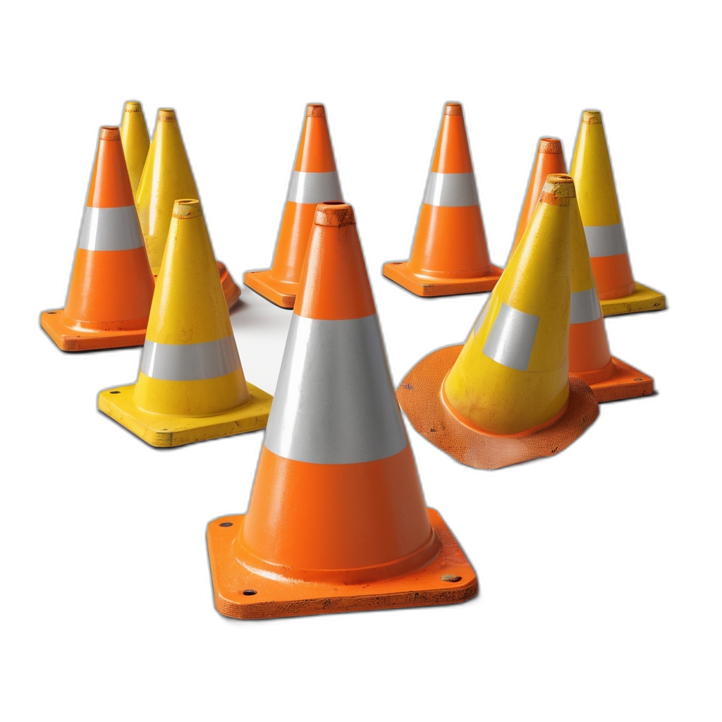 Construction cones